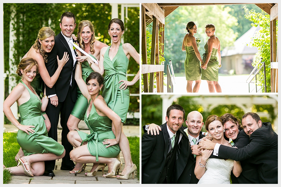 Photos of the bridal party