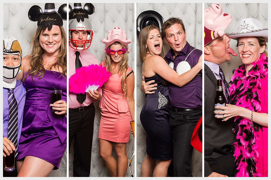 Fun at the photo booth