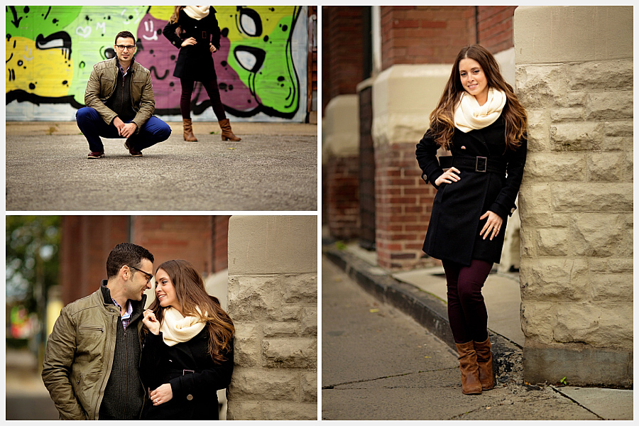 Couple in alley 