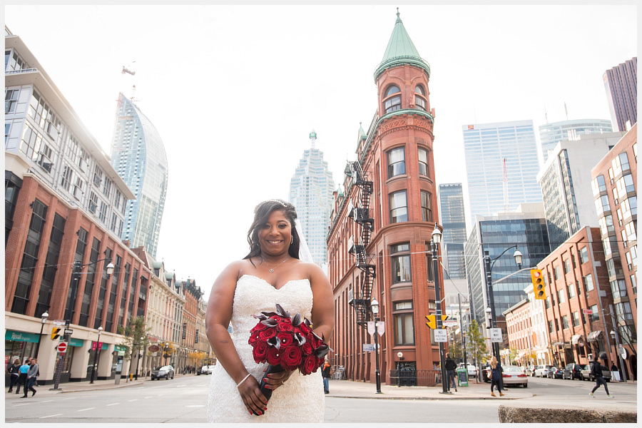 Bride by Flatiron Building